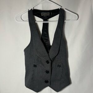 Vintage Guess Houndstooth Vest Top